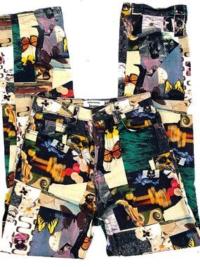 Reformation Cynthia Butterfly Print Jeans